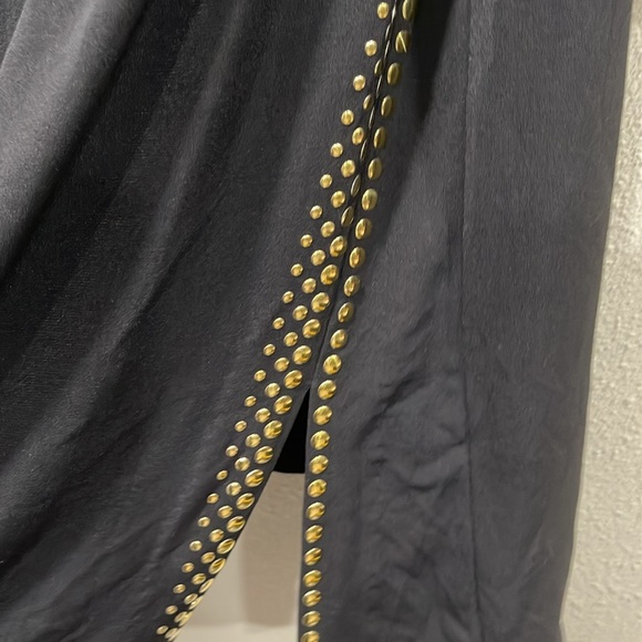 Calvin Klein Sexy Black Dress Size 10 Bling - Picture 2 of 7